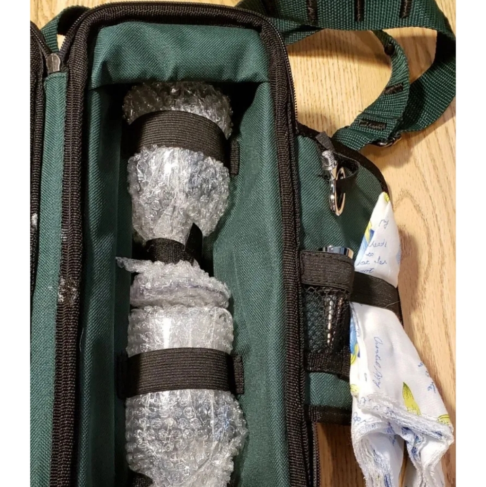 Wine Carrier Bag Single Bottle Cooler Protection Carrying ToteTravel